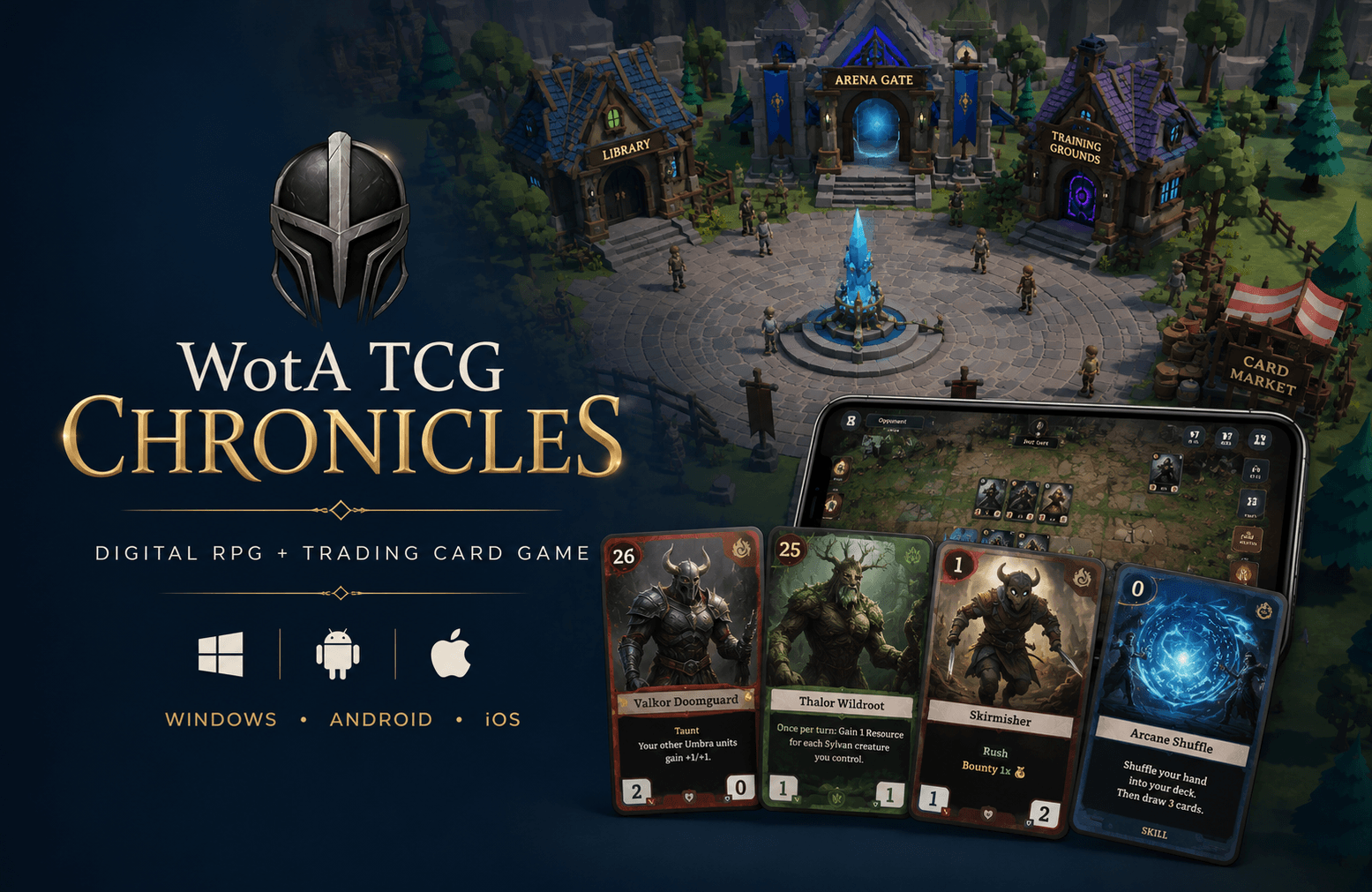 WotA TCG: Chronicles — key art preview